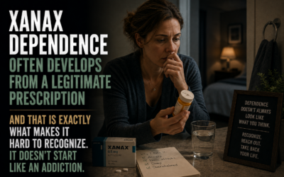 Xanax Dependence Often Develops From a Legitimate Prescription and That Is Exactly What Makes It Hard to Recognize