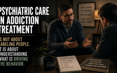 Home - Missouri Drug & Alcohol Addiction Treatment Center 14 Psychiatric Care in Addiction Treatment Is Not About Labeling People. It Is About Understanding What Is Driving the Behavior