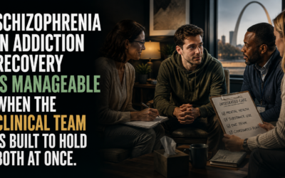 Home - Missouri Drug & Alcohol Addiction Treatment Center 16 Schizophrenia in Addiction Recovery Is Manageable When the Clinical Team Is Built to Hold Both at Once