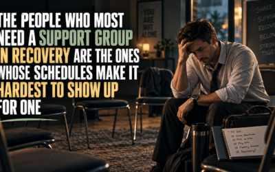 The People Who Most Need a Support Group in Recovery Are the Ones Whose Schedules Make It Hardest to Show Up for One