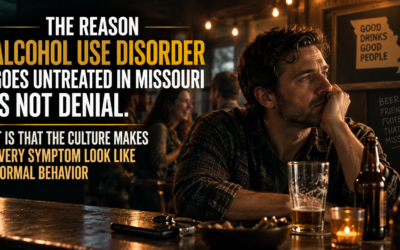 The Reason Alcohol Use Disorder Goes Untreated in Missouri Is Not Denial. It Is That the Culture Makes Every Symptom Look Like Normal Behavior