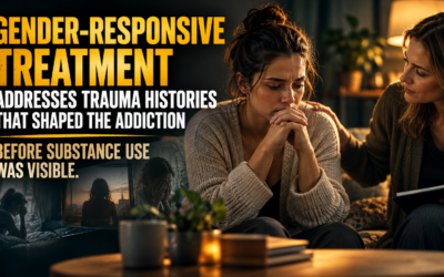 Gender-Responsive Treatment Addresses Trauma Histories That Shaped the Addiction Before Substance Use Was Visible