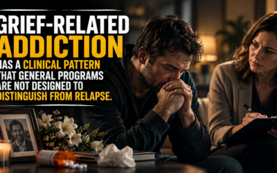 Grief-Related Addiction Has a Clinical Pattern That General Programs Are Not Designed to Distinguish From Relapse