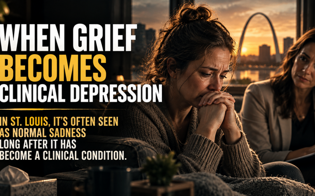 Grief-Related Depression in St. Louis Gets Treated as Normal Sadness Long After It Has Become a Clinical Condition