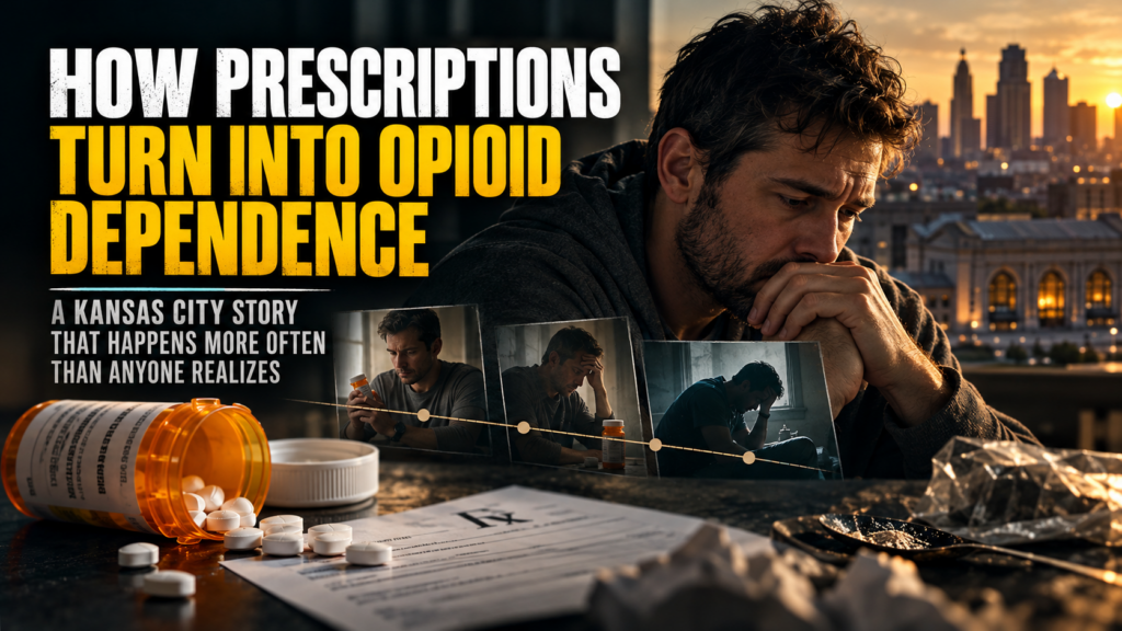 Opioid Addiction in Kansas City Often Starts With a Prescription and Progresses Through a Window Nobody Caught