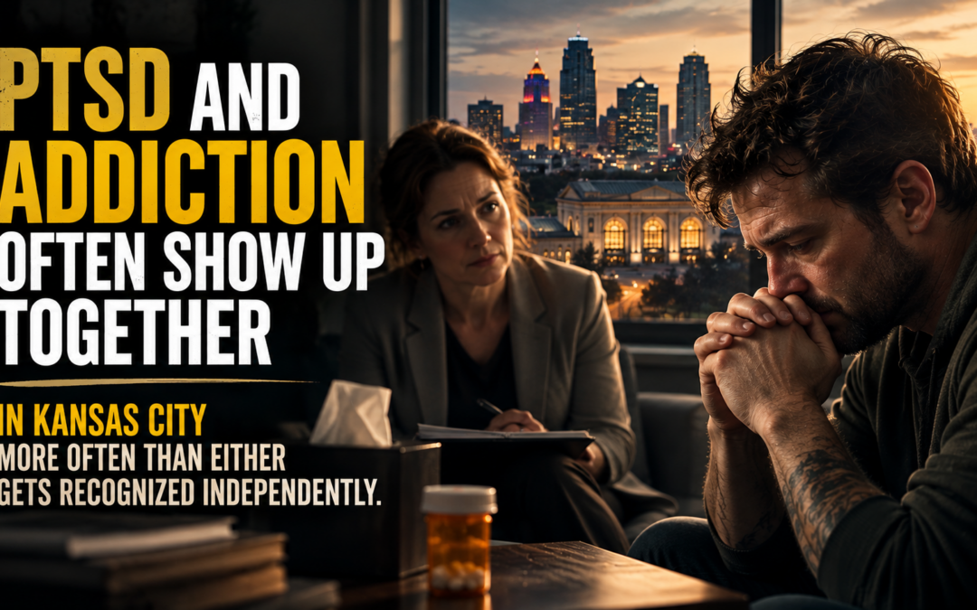 PTSD and Addiction in Kansas City Present Together More Often Than Either Gets Recognized Independently