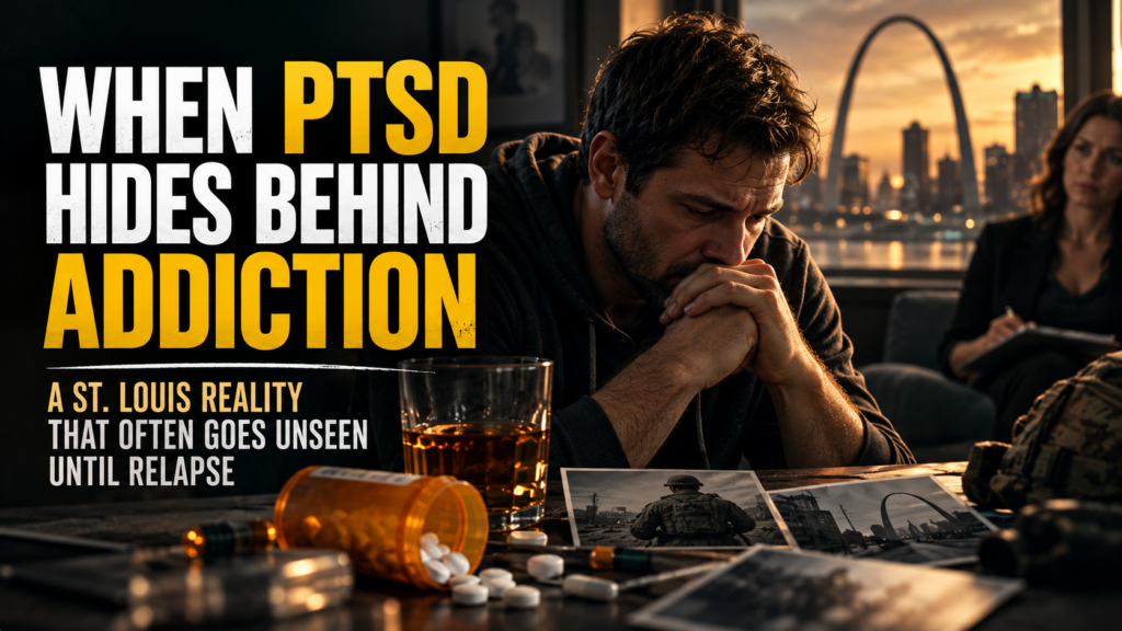 PTSD in St. Louis Alongside Addiction Gets Treated as Addiction Alone Until Relapse Reveals the Underlying Driver