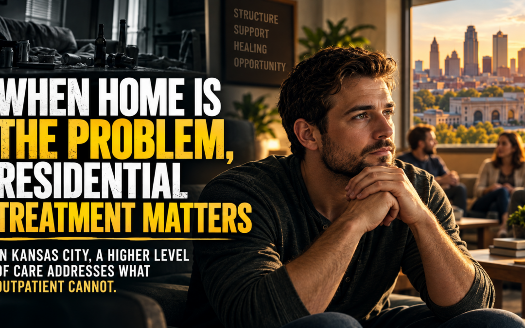 Residential Drug Treatment in Kansas City Addresses What Outpatient Cannot When Home Is Part of the Problem